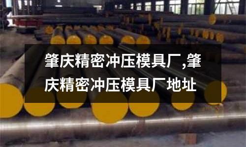 肇慶精密沖壓模具廠,肇慶精密沖壓模具廠地址