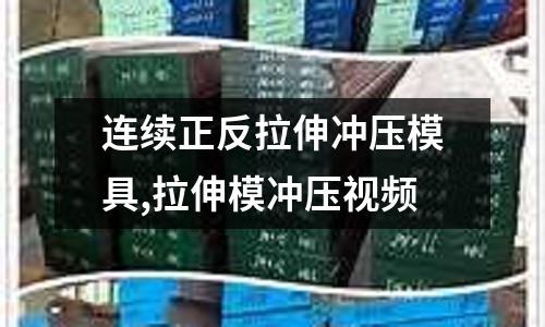 連續(xù)正反拉伸沖壓模具,拉伸模沖壓視頻