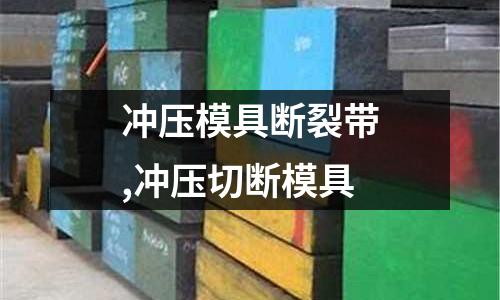 沖壓模具斷裂帶,沖壓切斷模具