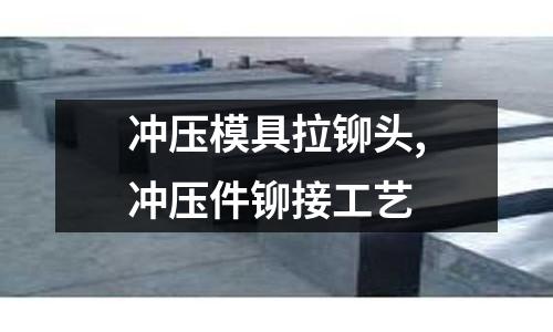 沖壓模具拉鉚頭,沖壓件鉚接工藝