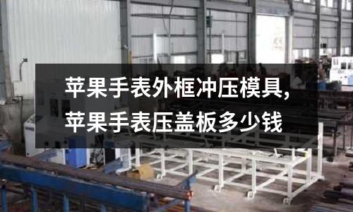 蘋果手表外框沖壓模具,蘋果手表壓蓋板多少錢