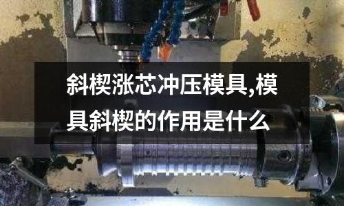 斜楔漲芯沖壓模具,模具斜楔的作用是什么