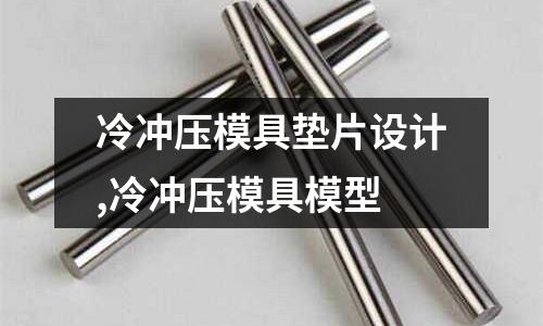 冷沖壓模具墊片設(shè)計,冷沖壓模具模型