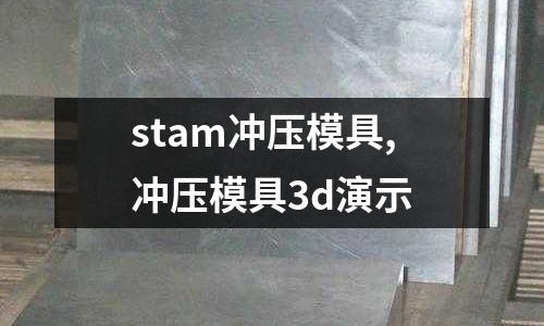 stam沖壓模具,沖壓模具3d演示