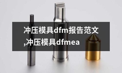 沖壓模具dfm報(bào)告范文,沖壓模具dfmea