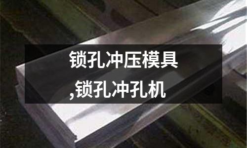 鎖孔沖壓模具,鎖孔沖孔機(jī)