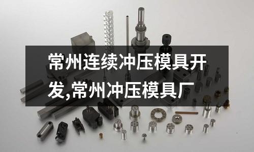 常州連續(xù)沖壓模具開發(fā),常州沖壓模具廠