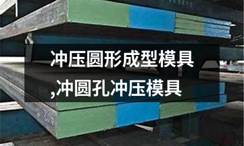 沖壓圓形成型模具,沖圓孔沖壓模具