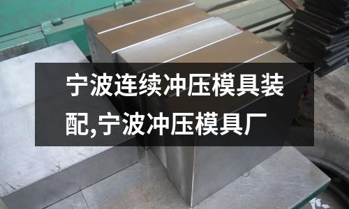 寧波連續(xù)沖壓模具裝配,寧波沖壓模具廠