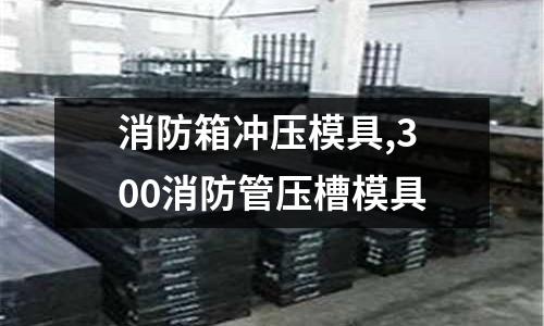 消防箱沖壓模具,300消防管壓槽模具