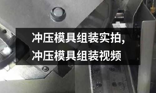 沖壓模具組裝實(shí)拍,沖壓模具組裝視頻