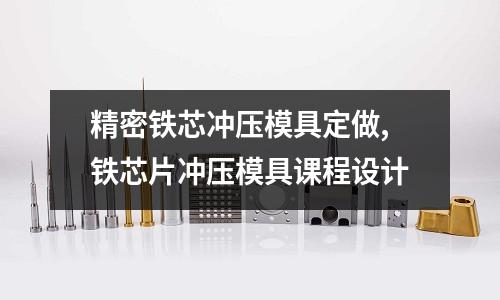 精密鐵芯沖壓模具定做,鐵芯片沖壓模具課程設(shè)計