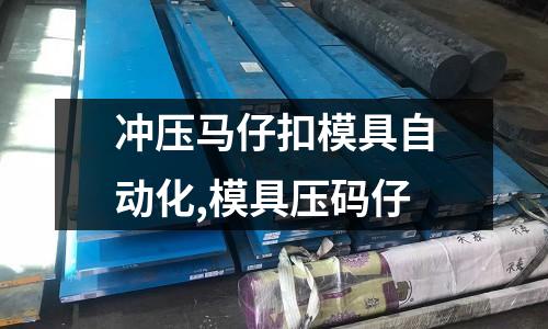 沖壓馬仔扣模具自動化,模具壓碼仔