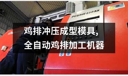 雞排沖壓成型模具,全自動雞排加工機器