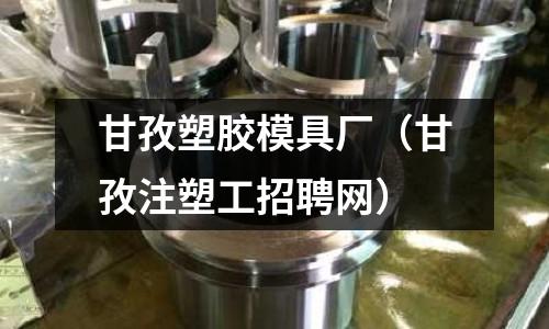 甘孜塑膠模具廠（甘孜注塑工招聘網）