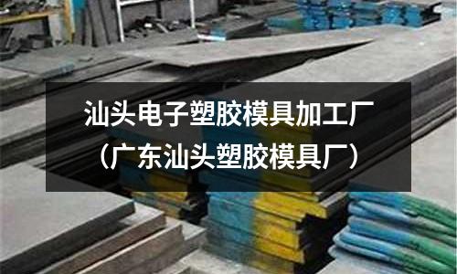 汕頭電子塑膠模具加工廠（廣東汕頭塑膠模具廠）