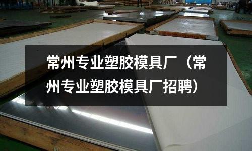 常州專業(yè)塑膠模具廠（常州專業(yè)塑膠模具廠招聘）