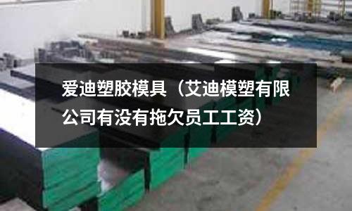 愛(ài)迪塑膠模具（艾迪模塑有限公司有沒(méi)有拖欠員工工資）