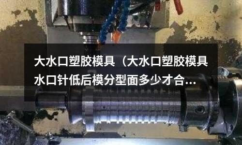 大水口塑膠模具（大水口塑膠模具水口針低后模分型面多少才合適）