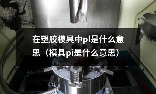 在塑膠模具中pl是什么意思（模具pi是什么意思）