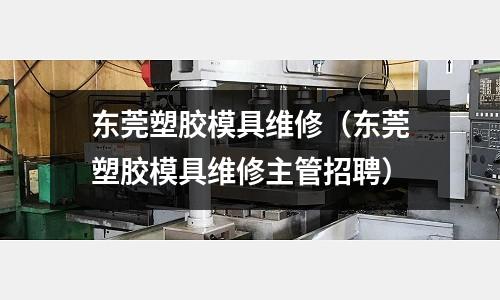 東莞塑膠模具維修（東莞塑膠模具維修主管招聘）