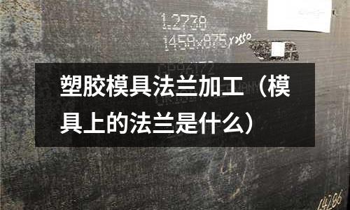 塑膠模具法蘭加工（模具上的法蘭是什么）