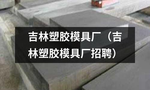 吉林塑膠模具廠（吉林塑膠模具廠招聘）