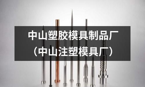 中山塑膠模具制品廠（中山注塑模具廠）