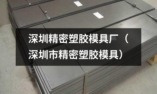 深圳精密塑膠模具廠（深圳市精密塑膠模具）