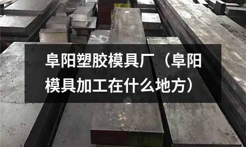 阜陽塑膠模具廠（阜陽模具加工在什么地方）