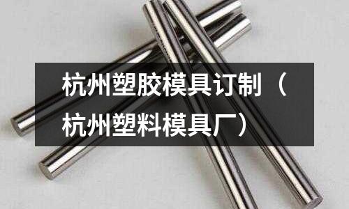 杭州塑膠模具訂制（杭州塑料模具廠）