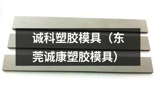 誠(chéng)科塑膠模具（東莞誠(chéng)康塑膠模具）