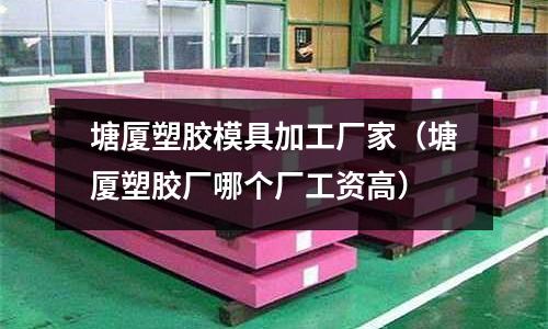 塘廈塑膠模具加工廠家（塘廈塑膠廠哪個廠工資高）