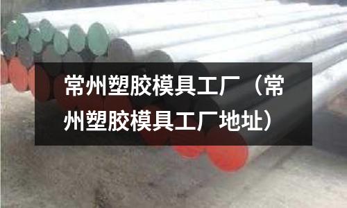 常州塑膠模具工廠（常州塑膠模具工廠地址）