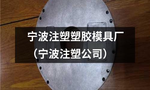 寧波注塑塑膠模具廠（寧波注塑公司）