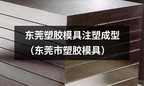 東莞塑膠模具注塑成型（東莞市塑膠模具）