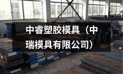 中睿塑膠模具（中瑞模具有限公司）