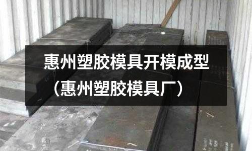 惠州塑膠模具開模成型（惠州塑膠模具廠）