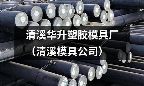 清溪華升塑膠模具廠（清溪模具公司）