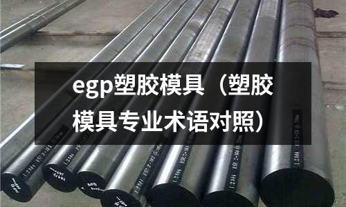 egp塑膠模具（塑膠模具專業(yè)術(shù)語對照）