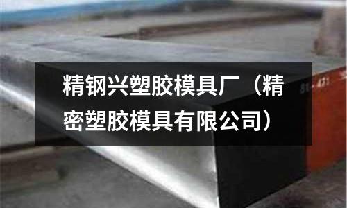 精鋼興塑膠模具廠（精密塑膠模具有限公司）