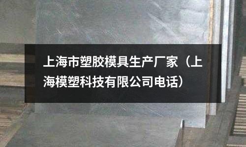 上海市塑膠模具生產(chǎn)廠家（上海模塑科技有限公司電話）