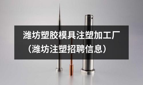 濰坊塑膠模具注塑加工廠（濰坊注塑招聘信息）