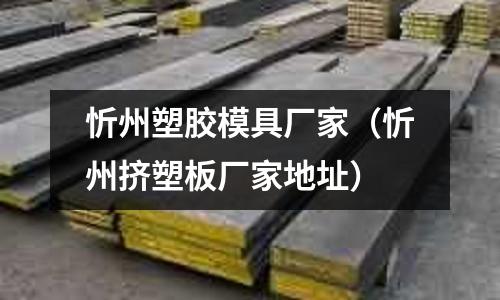 忻州塑膠模具廠家（忻州擠塑板廠家地址）