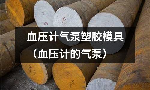 血壓計(jì)氣泵塑膠模具（血壓計(jì)的氣泵）