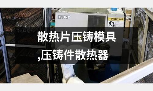 散熱片壓鑄模具,壓鑄件散熱器