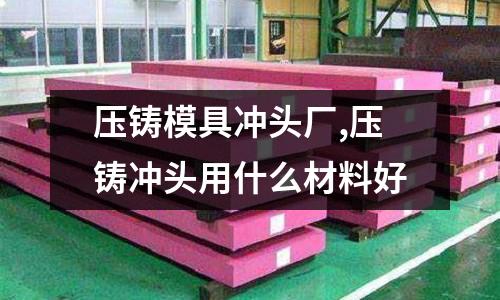 壓鑄模具沖頭廠,壓鑄沖頭用什么材料好