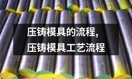 壓鑄模具的流程,壓鑄模具工藝流程