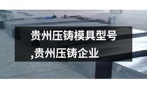 貴州壓鑄模具型號,貴州壓鑄企業(yè)