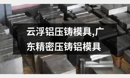 云浮鋁壓鑄模具,廣東精密壓鑄鋁模具